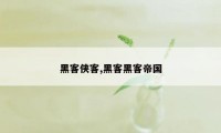 黑客侠客,黑客黑客帝国