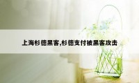 上海杉德黑客,杉德支付被黑客攻击