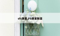 sfc黑客,FG黑客联盟