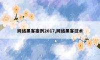 网络黑客案例2017,网络黑客技术