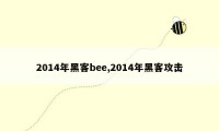 2014年黑客bee,2014年黑客攻击