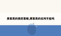 黑客真的很厉害嘛,黑客真的无所不能吗