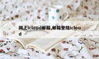 网上icloud邮箱,邮箱登陆icloud