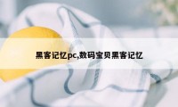 黑客记忆pc,数码宝贝黑客记忆