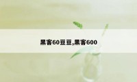 黑客60豆豆,黑客600