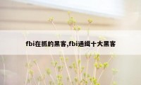 fbi在抓的黑客,fbi通缉十大黑客