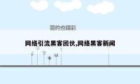 网络引流黑客团伙,网络黑客新闻