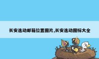 长安逸动邮箱位置图片,长安逸动图标大全