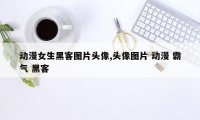 动漫女生黑客图片头像,头像图片 动漫 霸气 黑客